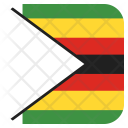 پیش‌نمایش فایل zimbabwe-17 از پک رنگ مربعی پرچم کشور