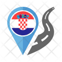 پیش‌نمایش فایل croatia-15 از پک مسیر پرچم کشور