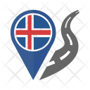 پیش‌نمایش فایل iceland-41 از پک مسیر پرچم کشور