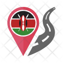 پیش‌نمایش فایل kenya-19 از پک مسیر پرچم کشور