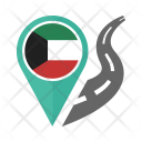پیش‌نمایش فایل kuwait-43 از پک مسیر پرچم کشور