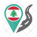 پیش‌نمایش فایل lebanon-45 از پک مسیر پرچم کشور