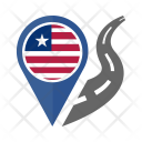 پیش‌نمایش فایل liberia-50 از پک مسیر پرچم کشور