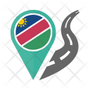 پیش‌نمایش فایل namibia-49 از پک مسیر پرچم کشور