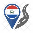پیش‌نمایش فایل paraguay-18 از پک مسیر پرچم کشور
