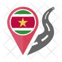 پیش‌نمایش فایل suriname-39 از پک مسیر پرچم کشور