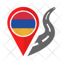 پیش‌نمایش فایل armenia-49 از پک مسیر پرچم کشور