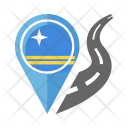 پیش‌نمایش فایل aruba-45 از پک مسیر پرچم کشور
