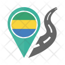 پیش‌نمایش فایل gabon-51 از پک مسیر پرچم کشور