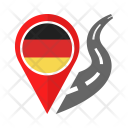 پیش‌نمایش فایل germany-45 از پک مسیر پرچم کشور