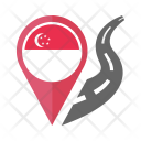 پیش‌نمایش فایل singapore-48 از پک مسیر پرچم کشور