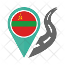 پیش‌نمایش فایل transnistria-7 از پک مسیر پرچم کشور