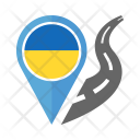 پیش‌نمایش فایل ukraine-44 از پک مسیر پرچم کشور