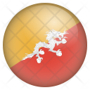 پیش‌نمایش فایل bhutan-18 از پک شیشه پرچم کشور