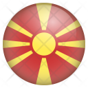 پیش‌نمایش فایل macedonia-45 از پک شیشه پرچم کشور