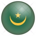 پیش‌نمایش فایل mauritania-52 از پک شیشه پرچم کشور