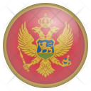 پیش‌نمایش فایل montenegro-16 از پک شیشه پرچم کشور