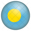 پیش‌نمایش فایل palau-40 از پک شیشه پرچم کشور