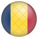 پیش‌نمایش فایل romania-45 از پک شیشه پرچم کشور