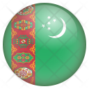 پیش‌نمایش فایل turkmenistan-20 از پک شیشه پرچم کشور