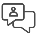 پیش‌نمایش فایل one-to-one-chat از پک آیکون های ساس