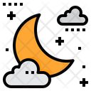 پیش‌نمایش فایل cloudy-night-4982416 از پک فضا و کهکشان