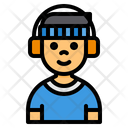 پیش‌نمایش فایل boy-4983288 از پک کودکان با آواتار هدفون