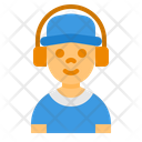 پیش‌نمایش فایل boy-4983350 از پک کودکان با آواتار هدفون