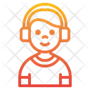 پیش‌نمایش فایل boy-4983429 از پک کودکان با آواتار هدفون