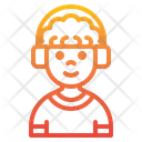 پیش‌نمایش فایل boy-4983436 از پک کودکان با آواتار هدفون