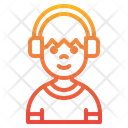 پیش‌نمایش فایل boy-4983444 از پک کودکان با آواتار هدفون