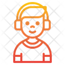 پیش‌نمایش فایل boy-4983445 از پک کودکان با آواتار هدفون