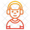 پیش‌نمایش فایل boy-4983446 از پک کودکان با آواتار هدفون