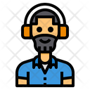 پیش‌نمایش فایل beard-4983645 از پک مرد با آواتار هدفون