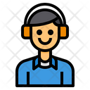 پیش‌نمایش فایل boy-4983639 از پک مرد با آواتار هدفون