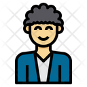 پیش‌نمایش فایل curly-hair-man-4985463 از پک آواتار مردان