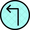 پیش‌نمایش فایل turn-left-arrow-1509553 از پک رابط کاربری