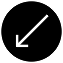 پیش‌نمایش فایل slide-arrow-left-down-1509759 از پک رابط کاربری