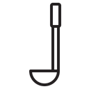 پیش‌نمایش فایل ladle-1573614 از پک آشپزخانه