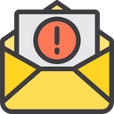 پیش‌نمایش فایل mail-warning-1707237 از پک ایمیل