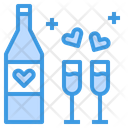 پیش‌نمایش فایل champagne-2070376 از پک عشق ولنتاین