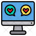پیش‌نمایش فایل online-chatting-2070407 از پک عشق ولنتاین