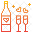 پیش‌نمایش فایل champagne-2070466 از پک عشق ولنتاین