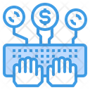 پیش‌نمایش فایل type-and-earn-2076346 از پک کسب و کار
