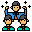 پیش‌نمایش فایل strong-team-leader-2076131 از پک مدیریت پروژه