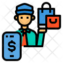 پیش‌نمایش فایل delivery-boy-2294994 از پک خرید و فروش اینترنتی