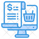 پیش‌نمایش فایل shopping-bill-2300222 از پک خرید آنلاین