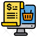 پیش‌نمایش فایل shopping-bill-2300252 از پک خرید آنلاین