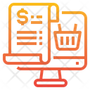 پیش‌نمایش فایل shopping-bill-2300312 از پک خرید آنلاین