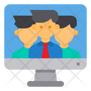 پیش‌نمایش فایل video-conference-2300825 از پک کار تیمی